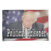 政治犯をトランプする 枕カバー (正面右)