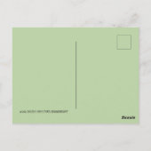 政治的なウサギの穴の写真 ポリシカルユーモア ポストカード (裏面)