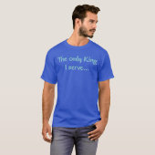 政治的な王はいらない Tシャツ (正面フル)