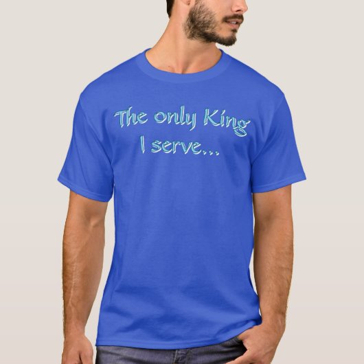 政治的な王はいらない Tシャツ (正面)