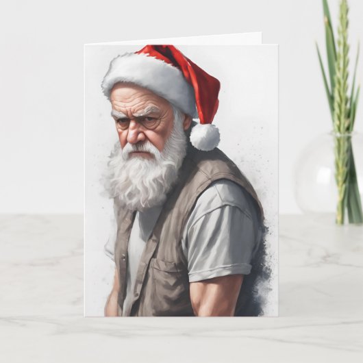 政治的におもしろい間違った聖降誕祭 カード (正面)