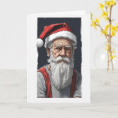 政治的におもしろい間違った聖降誕祭 カード (黄色い花)