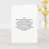 政治的に正しい季節のごあいさつノンホリデー カード (黄色い花)