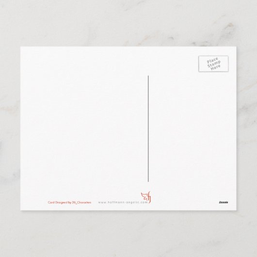 政治的に正しく目覚めた黒板クリスマス シーズンポストカード (裏面)