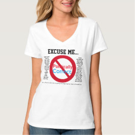 政治的に編集しないでください Tシャツ