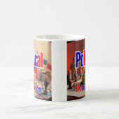 政治的パンケーキのマグカップ コーヒーマグカップ (中央)