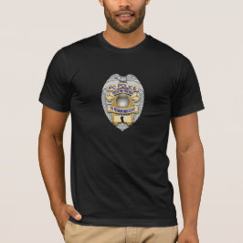 政治的公正な警察の細いブルーライン Tシャツ