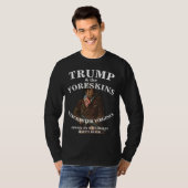 政治的愛国トランプ共和党支持 Tシャツ (正面フル)