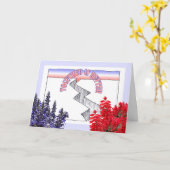 政治的CHASM 5のTOGETHER Greeting Card カード (黄色い花)