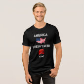 政治的Tシャツ トライブレンドTシャツ (正面全面)
