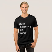 政治的Tシャツ トライブレンドTシャツ (正面全面)