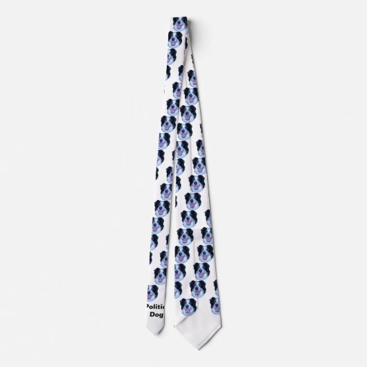 政治縁どは真実を叫ぶ ネクタイ (裏面)