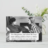 政治談義への招待状 招待状 (スタンド正面)