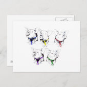 政治豚（ポストカード） ポストカード (正面/裏面)