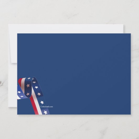 政治資金調達者 招待状 (裏面)