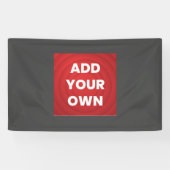 政治運動のためのビニールのバナー 横断幕 (横)