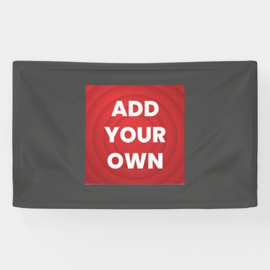 政治運動のためのビニールのバナー 横断幕 (横)