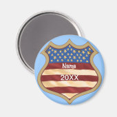 政治運動の盾 マグネット (正面/裏面)