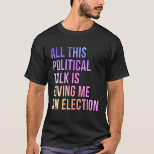 政治運動の超党派選挙 Tシャツ