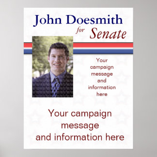 政治運動ポスターテンプレート ポスター