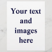 政治選挙キャンペーンフライヤーテンプレート チラシ (裏面)