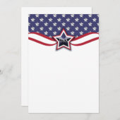 政治選挙愛国7月4日 招待状 (正面/裏面)