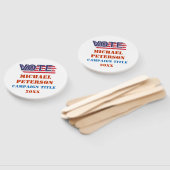 政治選挙投票キャンペーン ハンドファン (組立なし)