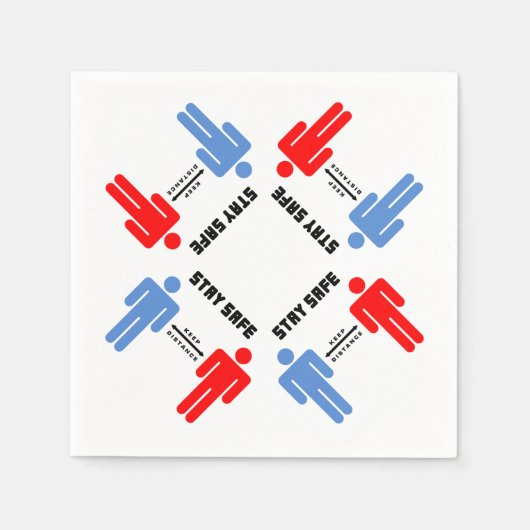 政治 スタンダードカクテルナプキン (正面)