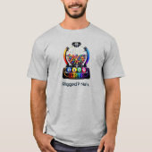政治 - 数字を信じろ Tシャツ (正面)