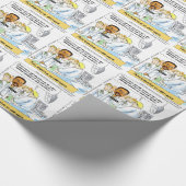 政治：脳の手術は必要か？ ラッピングペーパー (角)