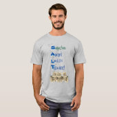 政治 - ICE反対 (SALT) Tシャツ (正面フル)