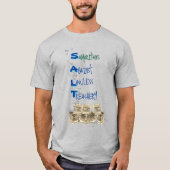 政治 - ICE反対 (SALT) Tシャツ (正面)