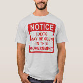 政治 Tシャツ (正面)