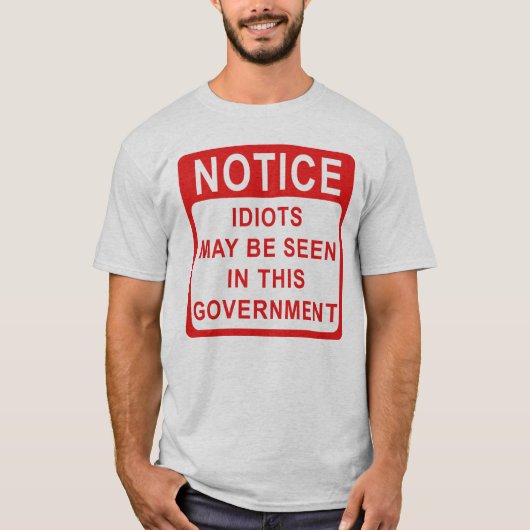 政治 Tシャツ (正面)
