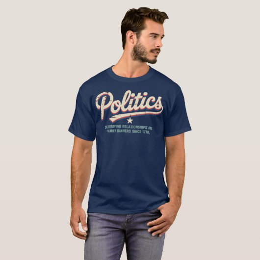 政治 Tシャツ (正面フル)
