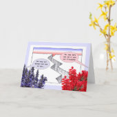 政治CHASM 3グリーティングカード カード (黄色い花)