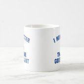 政走府より好い コーヒーマグカップ (中央)