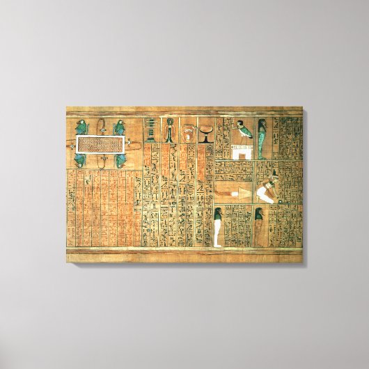 故人と彼のBaを描いた詳細 キャンバスプリント (正面)