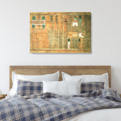 故人と彼のBaを描いた詳細 キャンバスプリント (インサイチュ (寝室))