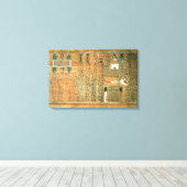 故人と彼のBaを描いた詳細 キャンバスプリント (インサイチュ (ウッドフロア))