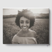 故人記念ハート白紫 ゲストブック (裏面)