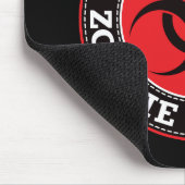 故国のゾンビの保証-赤いB マウスパッド (コーナー)