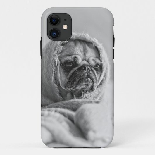 故国のパグ Case-Mate iPhoneケース (裏面)