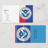 故国の愚かさカードの部門 名刺 (正面/裏面)