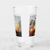 故夕べアリゾナ砂漠の風景 タンブラーグラス (右)