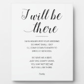 故宮の救議席に結婚就く フォトプラーク (正面)