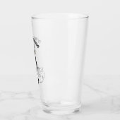 故意にいたずら好きの タンブラーグラス (左)