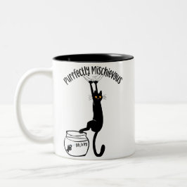 故意にいたずら好きの ツートーンマグカップ