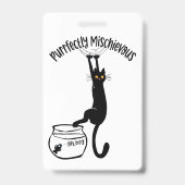 故意にいたずら好きの バッジ (裏面)