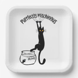 故意にいたずら好きの ペーパープレート